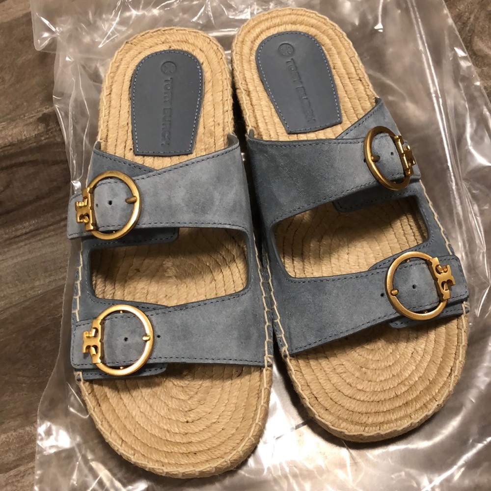 🔥LAST 2 PAIRS!!!!🔥TORY BURCH Selby Espadrille Sandal. - Picture 6 of 15